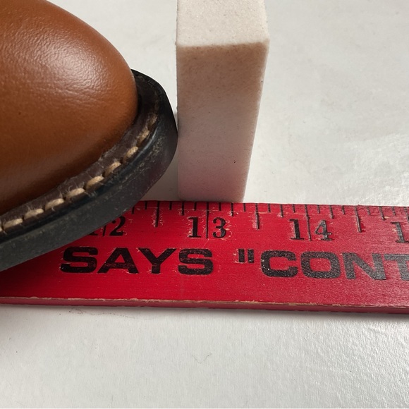 1970s Tony Lama Cowboy Boots 12 D Gold Label USA Made - Picture 7 of 16